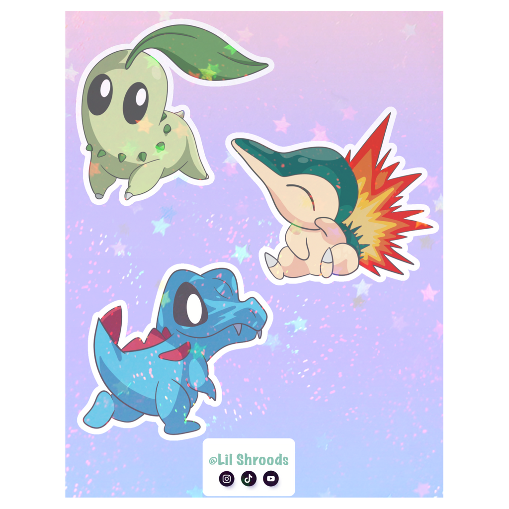 Choose your starter sticker sheet - Gen II