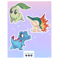 Choose your starter sticker sheet - Gen II