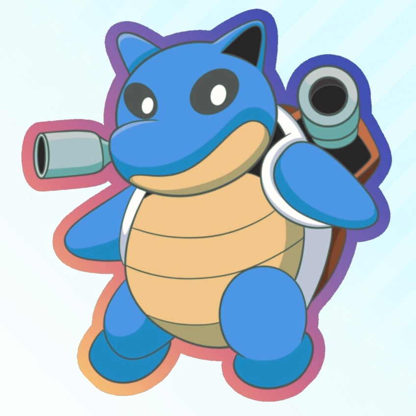 Blastoise single sticker