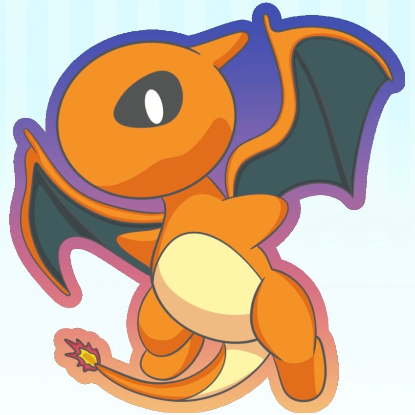 Charizard single sticker