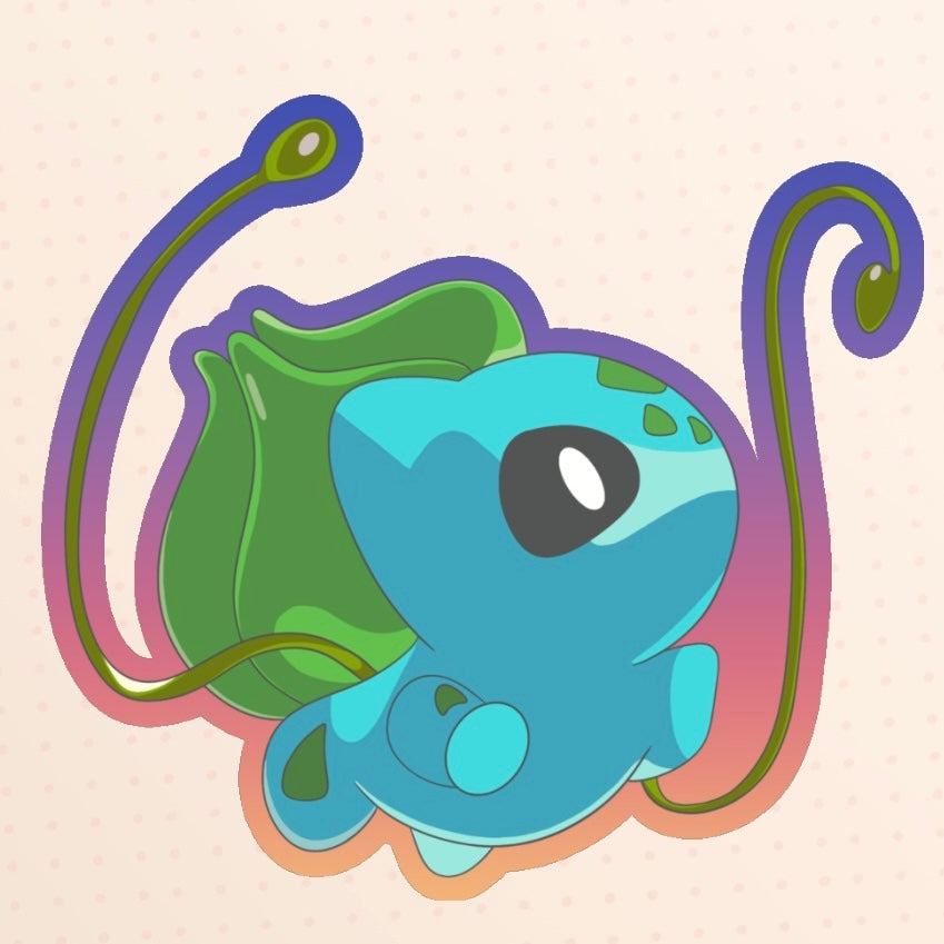 Bulbasaur single sticker