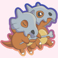 Cubone friends single sticker