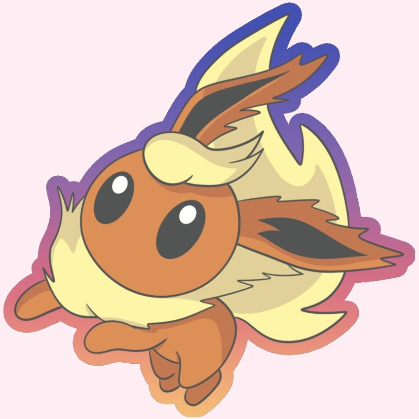 Flareon single sticker