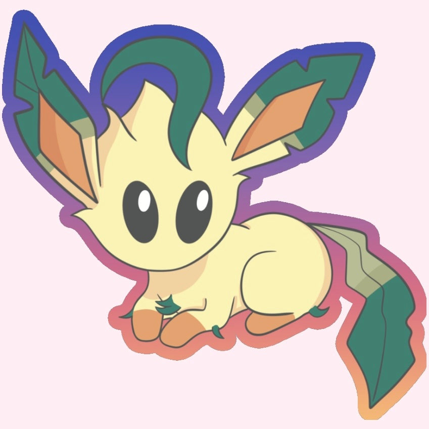 Leafeon single sticker