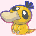 Psyduck single sticker