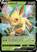 Leafeon V: Ultra Rare Holofoil 013/159 (Crown Zenith)