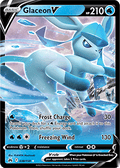 Glaceon V: Ultra Rare Holofoil 038/159 (Crown Zenith)