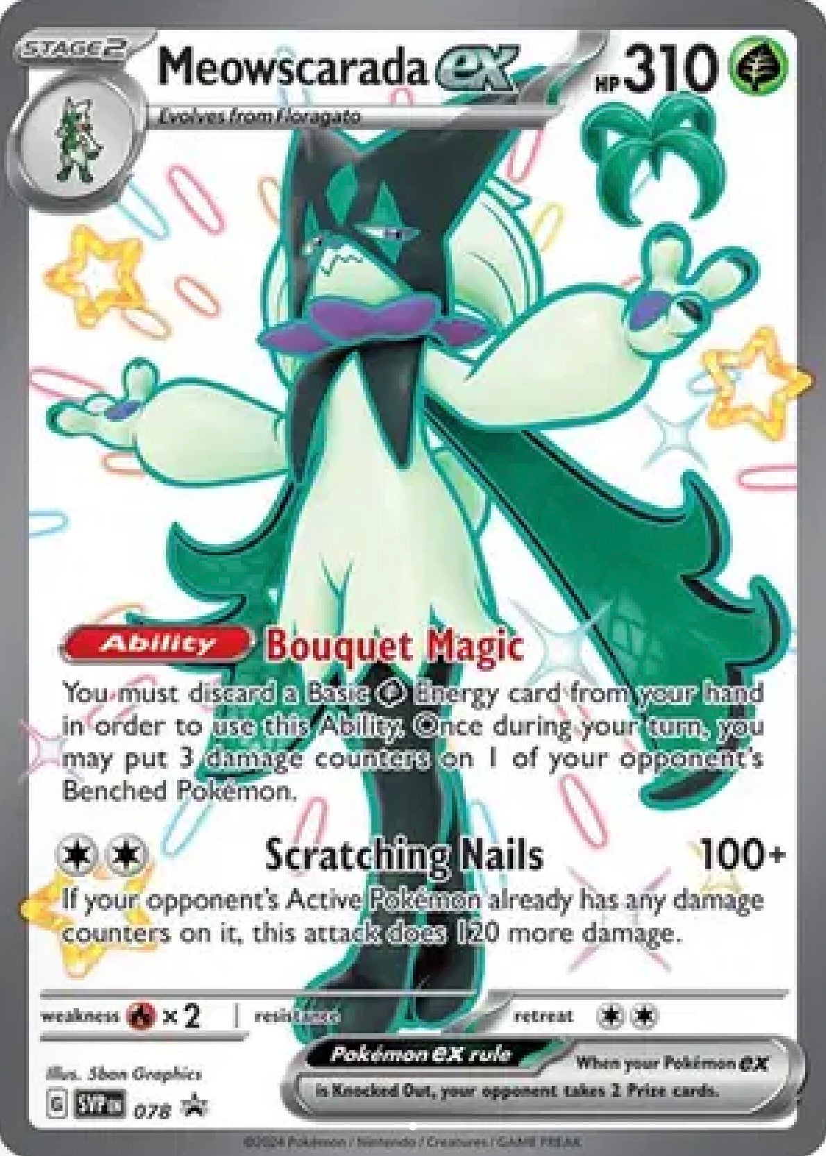 Meowscarada: Promo Holofoil 078 (SVP)
