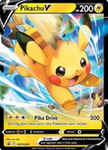 Pikachu V: Promo Holofoil 285 (SWSH)