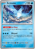 Articuno: Rare 144/165 (MEW)