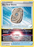 Sky Seal Stone: Holo Rare 143/159 (Crown Zenith)