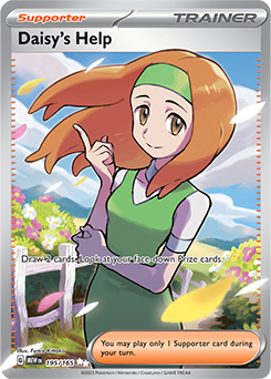 Daisy’s Help: Ultra Rare Holofoil 195/165 (MEW)