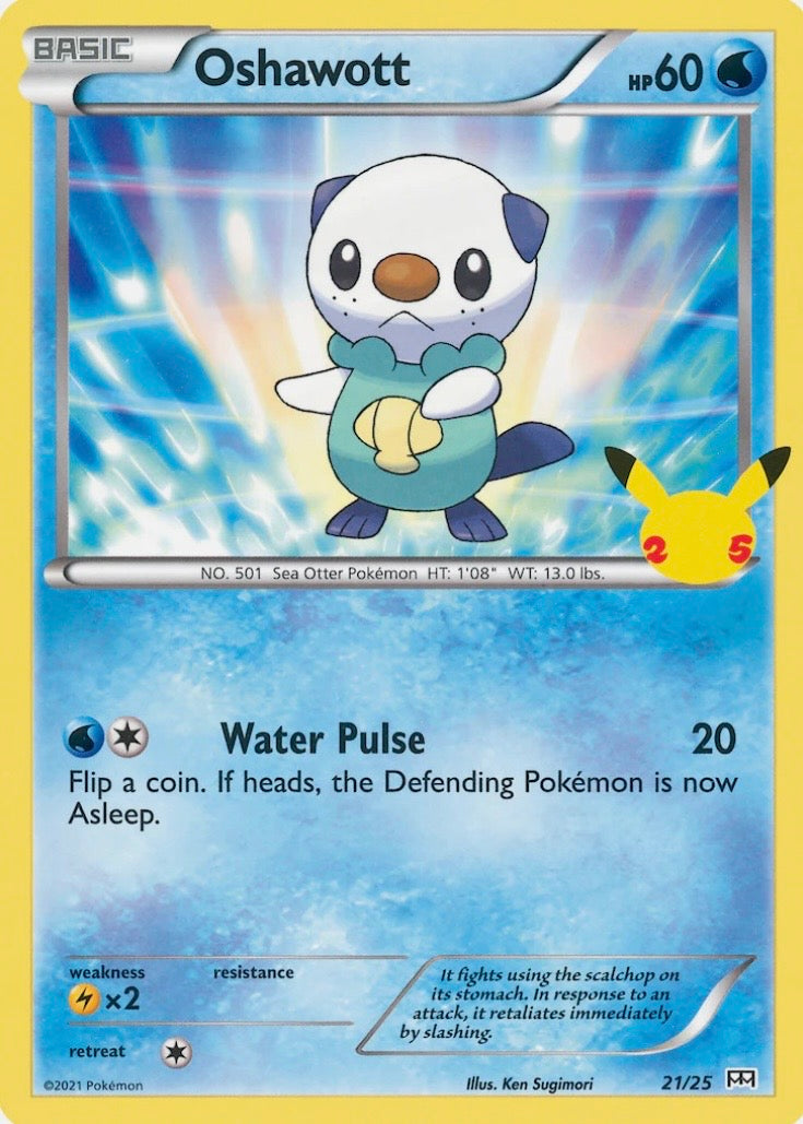 Oshawott: Normal McDonald’s 25th Anniversary 21/25