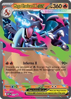 Mega Charizard X ex: Promo Holofoil 029 (MEP)