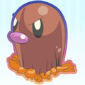 Diglett single sticker