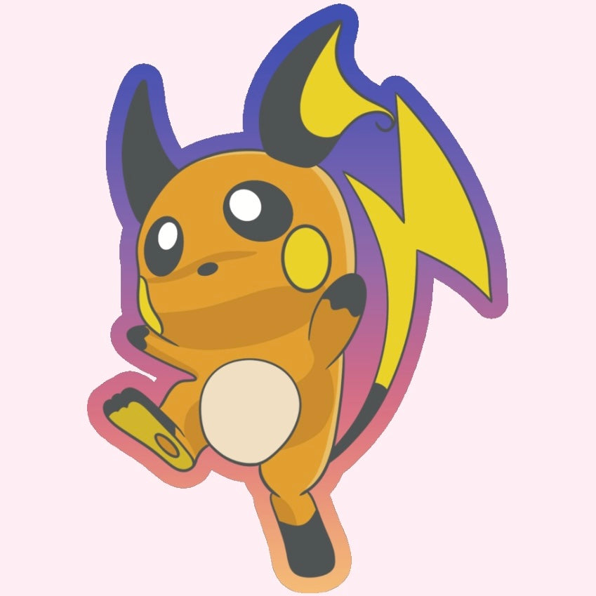Raichu single sticker