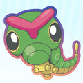 Caterpie single sticker