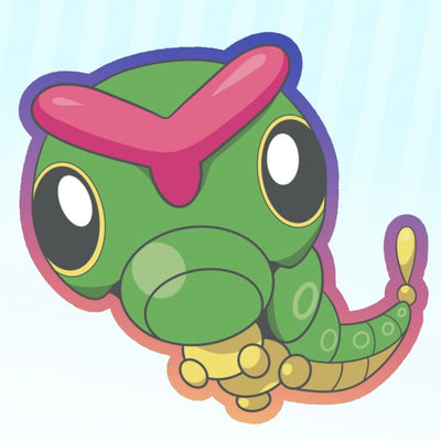 Caterpie single sticker