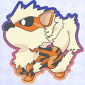 Arcanine single sticker