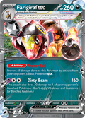 Farigiraf ex: Double Rare Holofoil 108/162 (TEF)