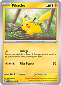 Pikachu: Common 025/165 (MEW)