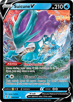 Suicune: Ultra Rare Holofoil 031/203