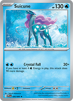 Suicune: Rare 026/094 (PFL)