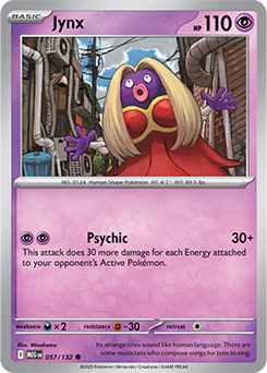 Jynx: Common 057/132 (MEG)
