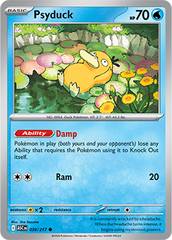 Psyduck: Common 039/217 (ASC)