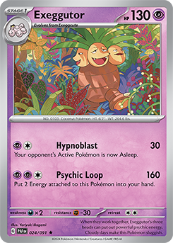 Exeggutor: Rare 024/091 (PAF)