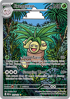 Exeggutor: Illustration Rare Holofoil 135/132 (MEG)