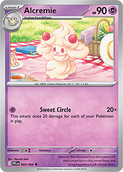 Alcremie: Uncommon 044/094 (PFL)