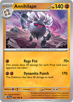 Annihilape: Rare 109/198 (SVI)