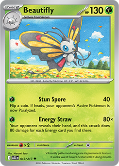 Beautifly: Uncommon 013/217 (ASC)