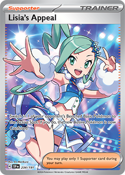 Lisia’s Appeal: Ultra Rare 234/191 (SSP)