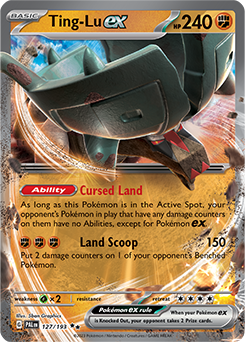 Ting-Lu ex: Double Rare 127/193 (PAL)