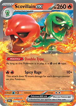 Scovillain ex: Double Rare 037/191 (SSP)