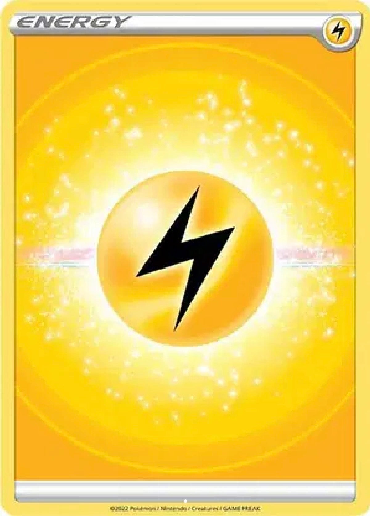 Lightning Energy: Reverse Holofoil (2022 Unnumbered)