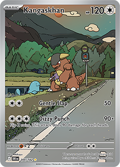 Kangaskhan: Illustration Rare 204/182 (DRI)