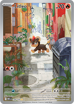 Litleo: Illustration Rare 139/132 (MEG)