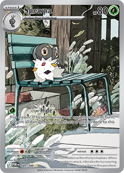 Spewpa: Illustration Rare 089/088 (POR)