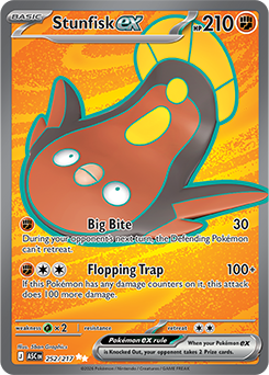 Stunfisk: Ultra Rare 252/217 (ASC)