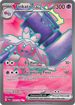 Tinkaton ex: Ultra Rare 240/193 (PAL)