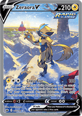 Zeraora V: (Alternate Full Art) Ultra Rare 166/198 (Chilling Reign)