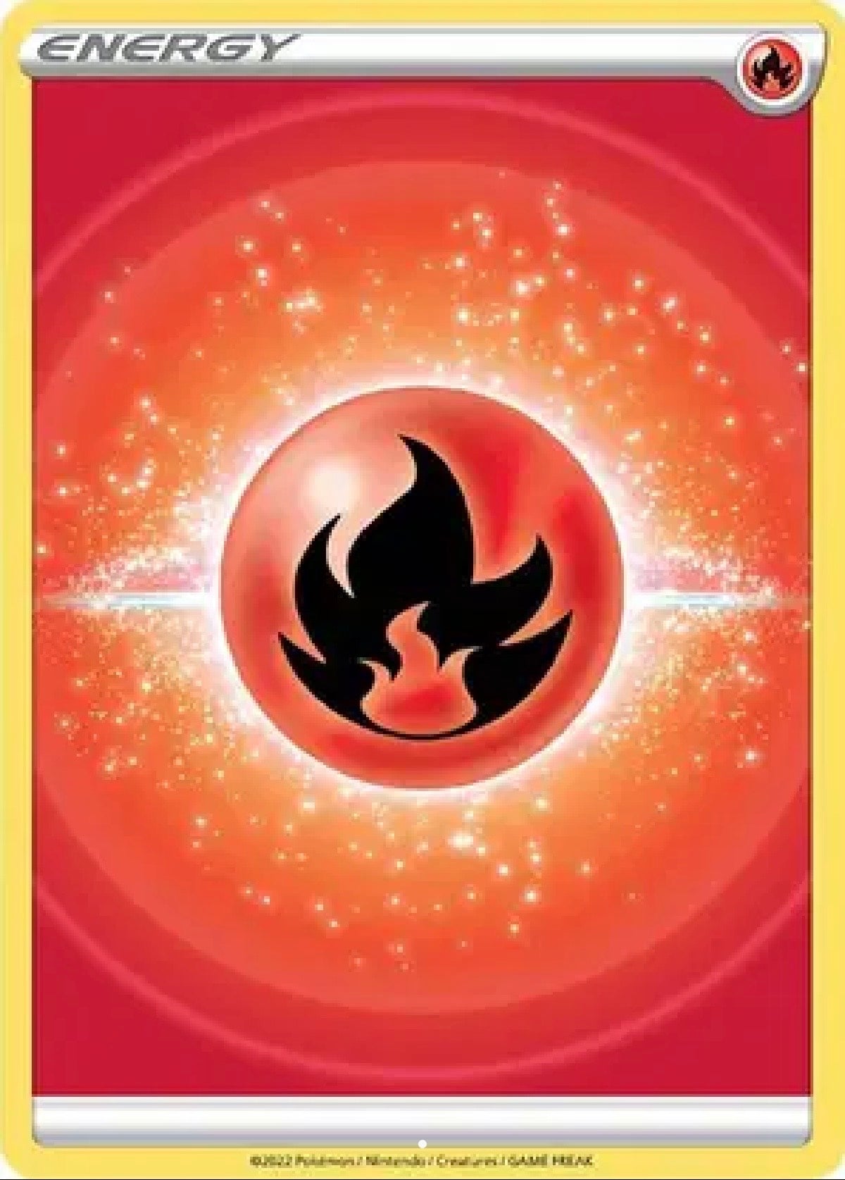 Fire Energy: Reverse Holofoil (2022 Unnumbered)
