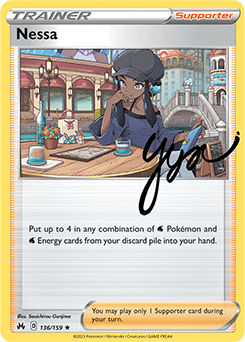 Nessa: Rare 136/159 (Crown Zenith)