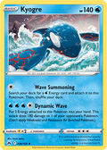Kyogre: Rare 036/159 (Crown Zenith)