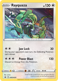 Rayquaza: Promo Holofoil 029 (SWSH)