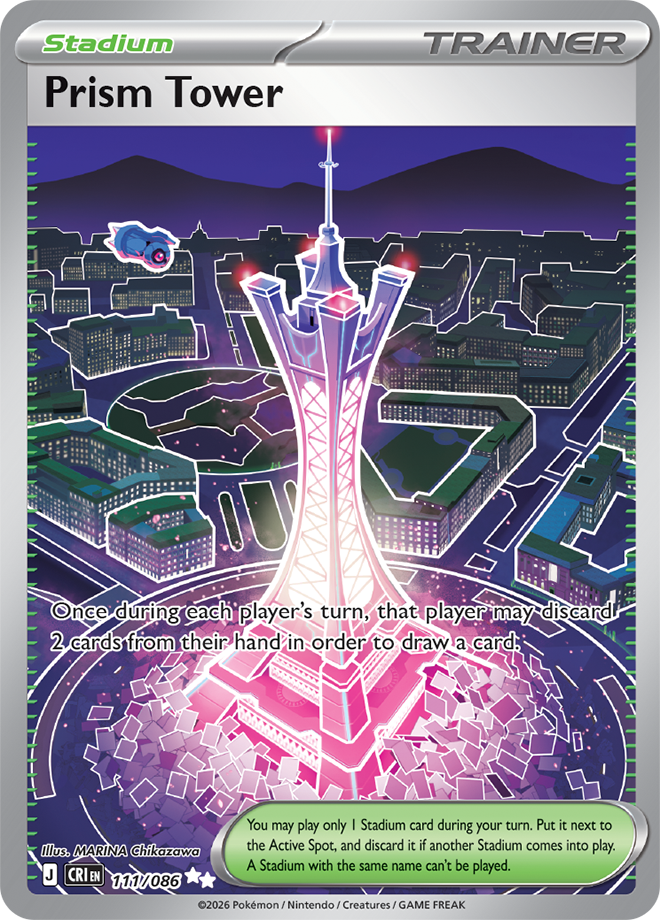 Prism Tower: Ultra Rare 111/086 (CRI)