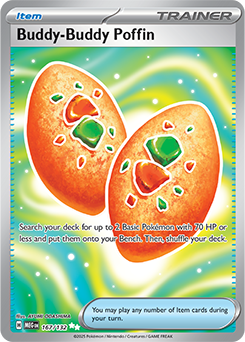 Buddy-Buddy Poffin: Ultra Rare 167/132 (MEG)